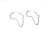 Mother Africa  Silver Earrings